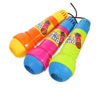 Toddmomy Echo Microphone Toy for Kids Battery-Free Plastic Mighty Echo Microphone Plaything Fun for Children for Parties and Creative Play Random Color