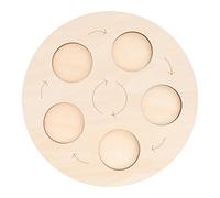 Toddmomy Educational Animal Growth Cycle Learning Tray for Realistic Life Cycle Model with Compartments Fine Craftsmanship Biology for Preschool Boys