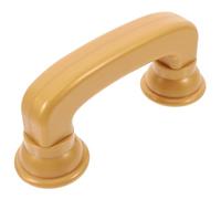 Toddmomy Educational Reading Phone Toy for Children Speech Development Tool and Abs Material, Golden Colour, for Classroom and Home Use to Improve Pronunciation and Enhance Reading Skills