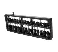 Toddmomy Educational Rods Abacus Tool for Plastic Math Learning Bead Calculator Mental Arithmetic Frame with Reset for Classroom and Home Use