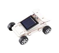 Toddmomy Educational Solar Energy Powered DIY Car Kit for Stem Science with Electronic Components Safe Materials and Interactive Assembly for Boys and Learning Physics and Technology