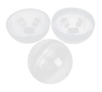 Toddmomy Egg Containers Setting and Hunting Table for Easter 2pcs Shaped Balls That Open Multi-purpose Plastic with Unique Adorable Design, Decorations