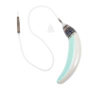 Toddmomy Electric Nose Aspirator with Adjustable Suction Ergonomic Design for Comfortable Use Includes Tips and Long Tube for Mucus and Earwax Cleaning Safe Nasal and Ear Cleaner for