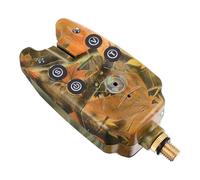 Toddmomy Electronic Fishing Bite Alarm Adjustable Volume with LED Light PC Material Accessories for Fishing Rod and Fish Line