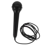 Toddmomy Electronic Keyboard Microphone Portable Vocal Microphone for Laptop Boom Arm Wired Keyboard Music Supplies Black
