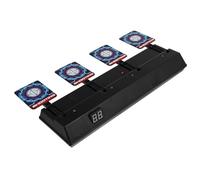 Toddmomy Electronic Scoring Target for Game with Auto Reset, High Precision Plastic 4-digit Display, Multi-player Support and Improved Aiming, Blue Colour Suitable for Indoor and Outdoor