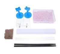 Toddmomy Electrostatic Experiment Kit for Physics Class Teaching - Friction Electrification Tools with Glass Rod, Silk and Rubber Rods, Fur Belt, Rotating Stand - School Science Lab