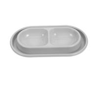 Toddmomy Elegant Cat Bowl Ant Cat Feeder Outdoor Food Bowl Kitten Feeding Dual Compartment Pet Water Pet Use
