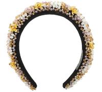 Toddmomy Elegant Rhinestone Hair Accessory Headband for Women with Comfortable Sponge Material, Decorative Baroque Style for Graduation Period and Parties
