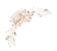 Toddmomy Elegant Rhinestone Hair Comb Crown for Brides and Women, Comfortable and Secure, European Style Wedding Hair Accessories for Bridal Hairstyles