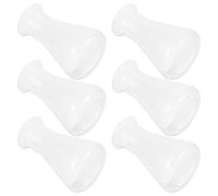 Toddmomy Erlenmeyer Flask Plastic 6pcs 100ml Narrow Mouth Conical Shape with Graduated Measurement for Kitchen and Laboratory Use