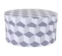 Toddmomy Exquisite round Floral Storage Box for Flowers and Jewelry Practical Spacious Design Paper Flower Box for Party and Wedding Bouquet Packaging