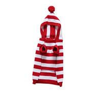 Toddmomy Fashionable Dog Knitting Sweater Pet Garment for Christmas Lightweight Comfy Pet Clothing