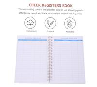 Toddmomy Finance Journal Accounting Ledger Book and Bill Tracker Notebook with Expense Budget Sheets, Monthly Budget Planner, and Bill Planner, Featuring Portable Design and Realtime