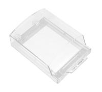 Toddmomy Fire Call Point Guard Cover for Manual Alarm Button Protection Fire Reset Switch Safety Cover