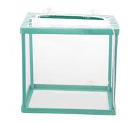 Toddmomy Fish Hatchery Incubator Net Breeding Tank Aquarium Accessory Isolation Box for Betta Guppy Medaka Spawning Separation Preventing Attacks and Improving Fry Survival