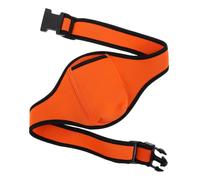 Toddmomy Fitness Instructor Mic Waist Bag with Adjustable Belt, Portable Orange Microphone Pouch for Sports, Theatre, and Outdoor Performance Gear