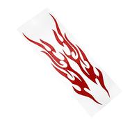 Toddmomy Flame Sticker Car Motorcycle Vehicle Decorative Stickers Reflective Flame Decals for Car and Motorbike for Vehicle Decoration