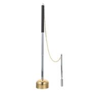 Toddmomy Flexible Buddhist Chime Instrument for Temple and Yoga Use, Lightweight Brass and Stainless Steel Material, Producing and Crisp Sound for Spirituality Practitioners and Teachers