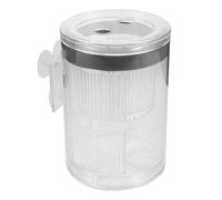 Toddmomy Floating Guppy Breeding Box Acrylic Fish Tank Hatchery Incubator with Water Flow Oxygen Circulation Secure Isolation for Fish Shrimp Betta Clownfish Saltwater Aquarium