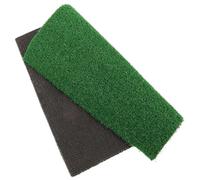 Toddmomy Floating Island Climbing Mat Artificial Grass Mat Turtle Tank Ramp Basking Platform for Aquatic Turtles Use in Aquarium Setup