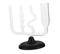 Toddmomy Fluid Pressure Demonstration Apparatus for Physics Education Easy to Use Teaching Instrument for Middle School Mechanics Visual Learning Tool for Fluid Flow Velocity