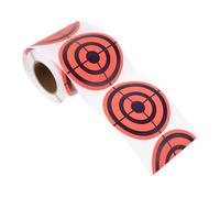 Toddmomy Fluorescent Shooting Practice Target Stickers Pasters for Indoor Outdoor Shooting Clubs Night Visibility Training