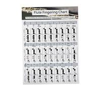 Toddmomy Flute Chord Practice Chart Beginner Friendly Reference Guide Efficient Flute Chord Diagrams for Skill Improvement Durable and Safe Materials Essential Tool for Novice Musicians