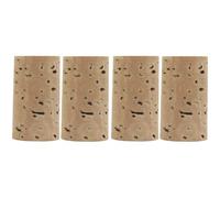 Toddmomy Flute Life Replacement for Headjoint Small Plugs Cork 4pcs and Flute Natural Cork Material to Protect the Headjoint and Extend Its Woodwind Instrument