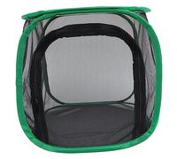 Toddmomy Foldable Black Net Butterfly Cage for Convenient Observation and Easy Storage, Square Shape, Sturdy Breathable Material for Butterflies Breeding and Outdoor Exploration