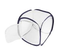 Toddmomy Foldable Butterfly House Mesh Cage for Small Insect Observation and Breeding, 30x30x30cm Mesh Flight Cage Suitable for Caterpillars and Pet Habitat Random Color