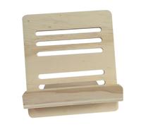 Toddmomy Foldable Desktop Music Score Stand with Simple Design and Exquisite Workmanship for Home Use, Wooden Music Score Rack Portable Book Holder Preventing Neck Pain