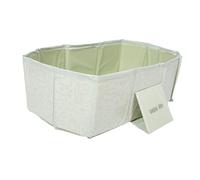 Toddmomy Folding Bath Tub for Boy Girl Portable Non-Slip Foldable Bather Drain Plug for Newborn Bath at Home Travel