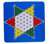 Toddmomy Folding Chinese Checkers Chessboard Portable Mat Game Accessory Traditional Design Easy to Store for Chess Not Included