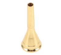 Toddmomy French Horn Mouthpiece Silver Plated Instrument Accessories for Beginner Practicing in Music Class