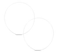 Toddmomy Front Load Washing Machine Door Seal Clamp Wire Retaining Ring 36Cm Stainless Steel Spring Suitable for Drum Washers Preventing Water Leakage