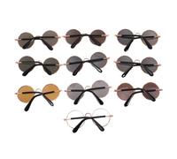 Toddmomy Funny Pet Sunglasses Set 10pcs Cat Dog Puppy Kitten Glasses Unique Prop Costumes for Your Pet's Style