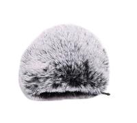 Toddmomy Furry Mic Cover Windproof Microphone Cover for Noise Reduction for Recording Studios Stages and Meetings Protects Against Moisture and Wind Noise