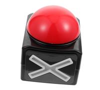 Toddmomy Game Answer Sound Box Fun Plastic Squeeze Box for Party Competitions No Battery Required Loud and Sound for Quiz and Family Games Black
