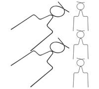 Toddmomy Garden Hose Guide Spike for Tree Jungle and Easy Installation 5pcs Heavy Duty Iron with Stable Structure Garden Hose Management
