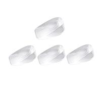 Toddmomy Gel Height Lift Insoles Invisible Heel Cushion Pads 2 Pairs for Men Reusable Shoe Inserts with Shock Absorption and Steady Support Comfortable Shoe Padding for Heels for Daily