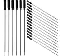 Toddmomy Gel Pen Refills Practical Ink Pen Refills Black Replacement for Students 20pcs with 1mm Medium Tip, Pp Material that Will Not Scratch Notebooks and Greeting Cards, Easy to Carry