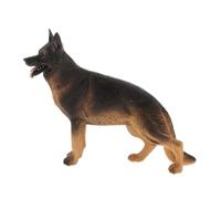 Toddmomy German Shepherd Dog Model Miniature Figure Realistic Shepherd for Learning Animal Recognition and Home Decor Accessory