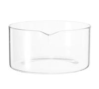 Toddmomy Glass Crystallizing Dish round Shape for Laboratory Experiment, Easy Pouring of Liquids, High Temperature Resistance, for Biology and Lab Evaporation Tasks