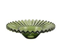 Toddmomy Green Glass Lamp Shade for Pendant Light Vintage Bell Cone Shape with Artisan Handblown Craft, Soft Lighting Experience, Reliable Replacement for Bedroom or Desktop Lamp