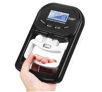 Toddmomy Grip Strength Tester Digital Hand Grip Dynamometer Rechargeable Hand Meter for Fitness Training Rehabilitation Athlete Strength Testing with Usb Cable and Case