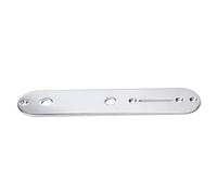 Toddmomy Guitar Control Plate Accessories Wiring Input Bridge Bot Parts Panel Guitars The Switch Metal Control Plate Guitar Control Cavity Cover Silver