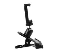 Toddmomy Guitar Head Phone Holder Stable Non-slip Plastic Clamp for Guitar Ukulele Kalimba Practical Music Stand for Watching Lyrics and Scores During Playing