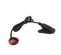 Toddmomy Guitar Pickup Professional Piezo Microphone for Guitar Violin Banjo Mandolin Black High Grade Sound Capture Durable Clip Design for Acoustic Instruments