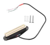Toddmomy Guitar Pickups Dual-track Replacement Pickup for Electric Guitar with Plastic Magnet Construction Easy to Clean Instrument Parts
